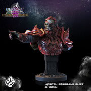 Kosoth Starbane, Reaver Leader Bust - Crippled God Foundry - Quest for The DarkStone 