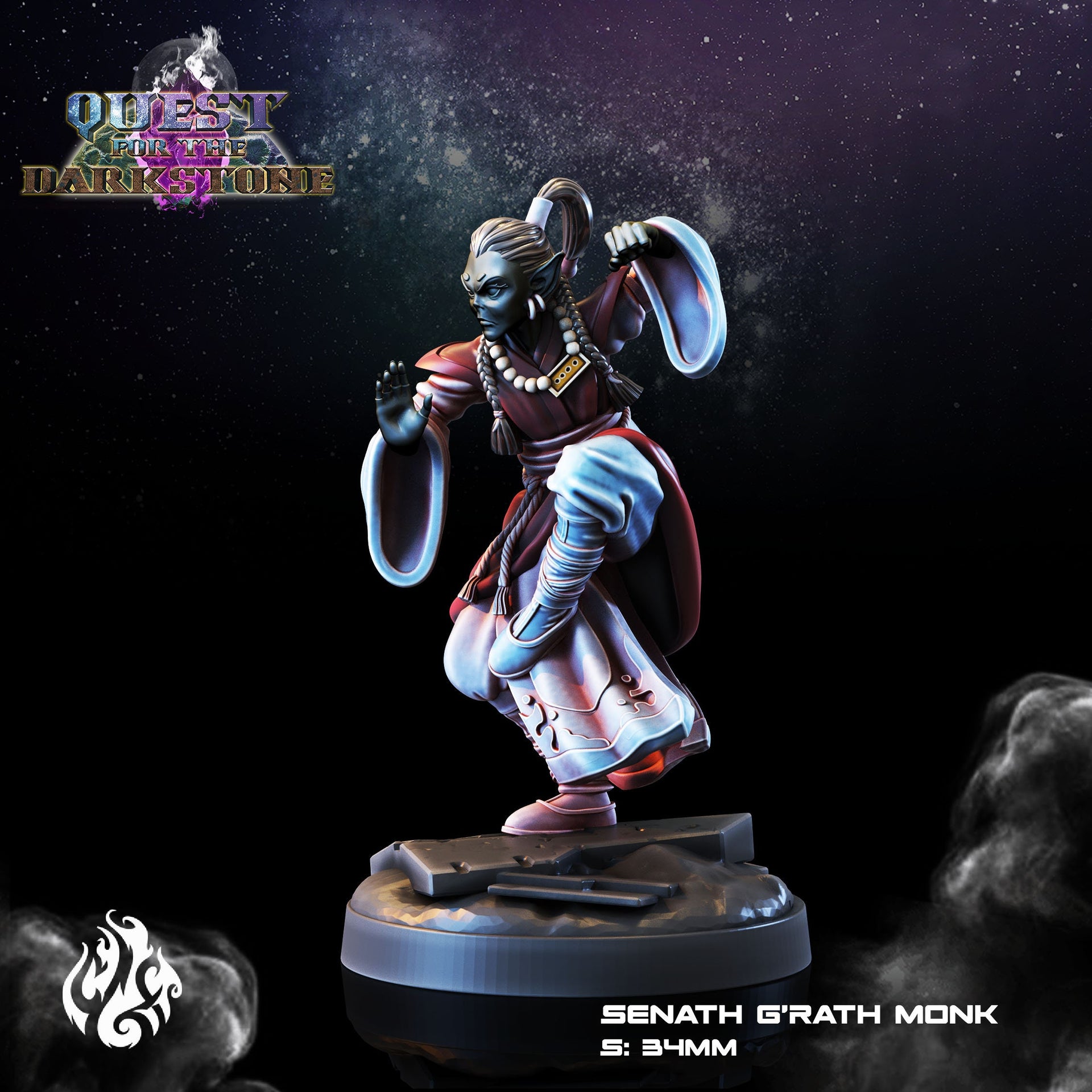 Senath G'rath Monk- Crippled God Foundry - Quest for The DarkStone 