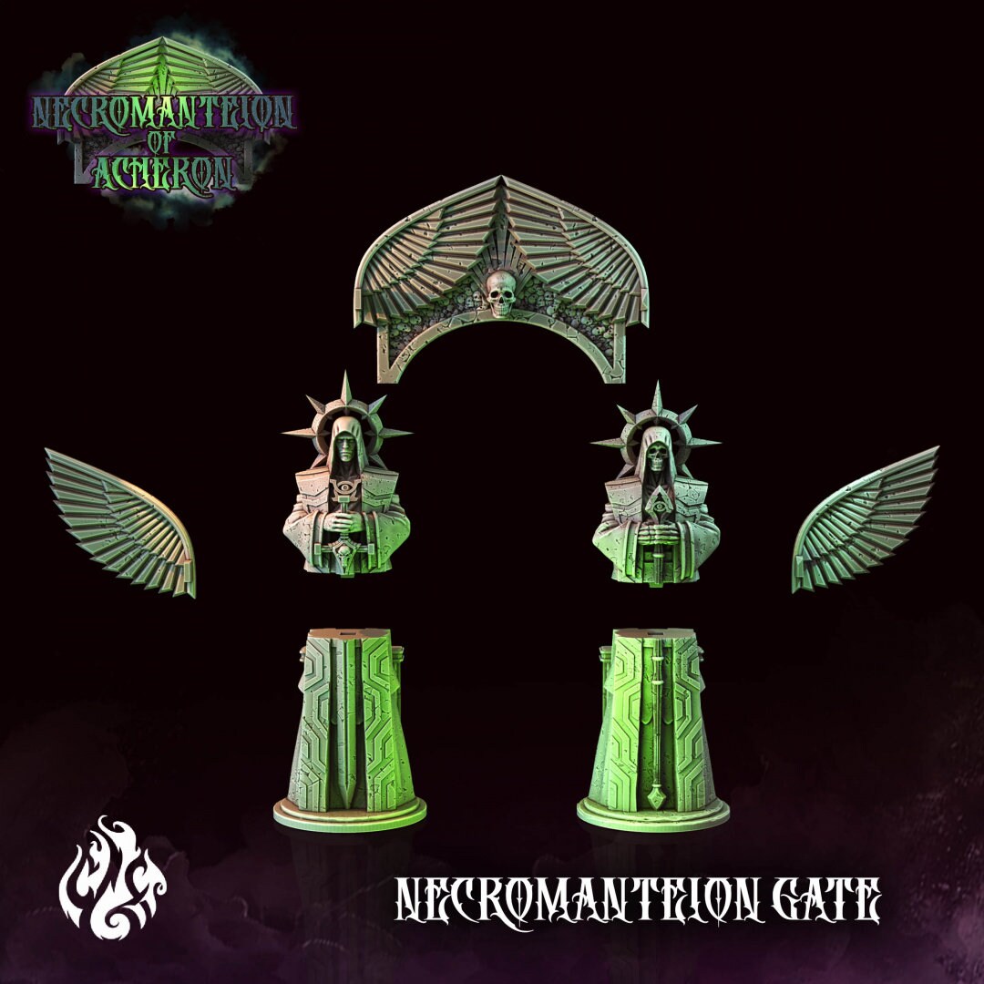 Necromantic Gate - Crippled God Foundry - Necromanteion of Archeron 