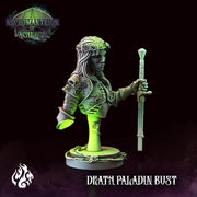 Death Paladin Bust- Crippled God Foundry - Necromanteion of Archeron 