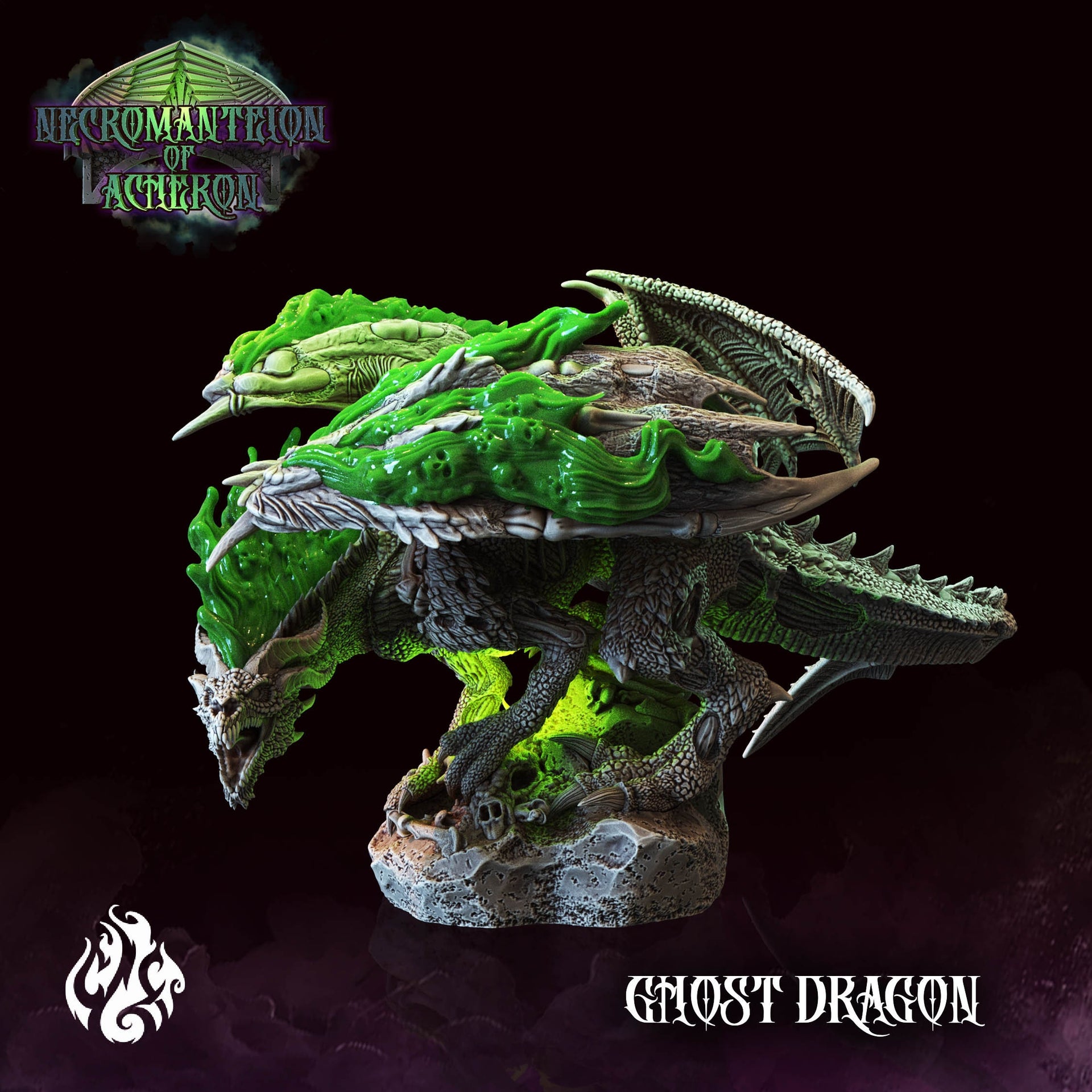 Ghost Dragon - Crippled God Foundry - Necromanteion of Archeron 