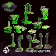 Necromantio Ruins Terrain - Crippled God Foundry - Necromanteion of Archeron 