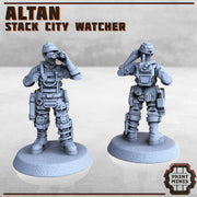 Altan, Stack City Watcher - Print Minis 