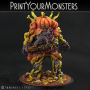 Smilling Killer Giant Pumpkin - Print Your Monsters 
