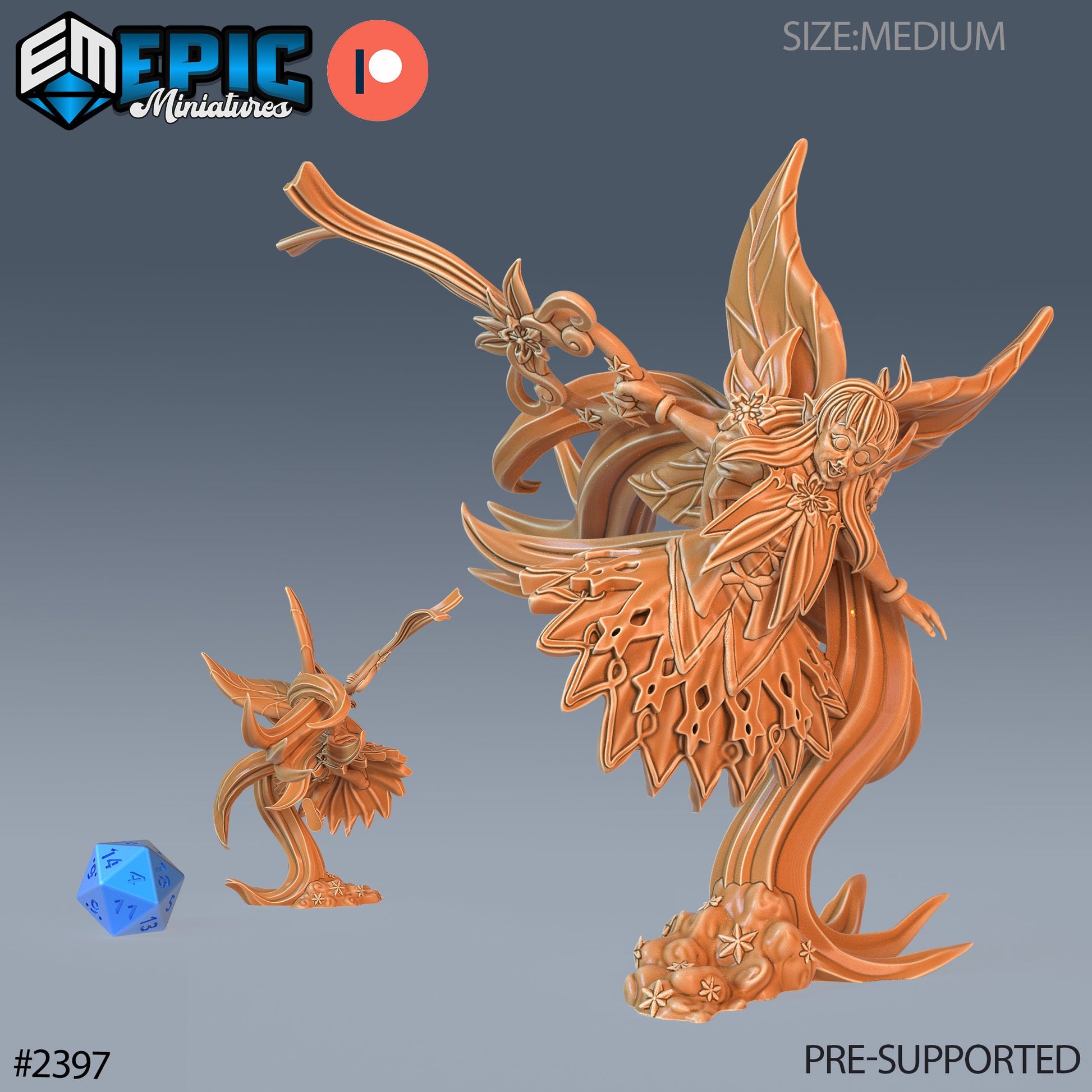 Flower Pixie - Epic Miniatures 