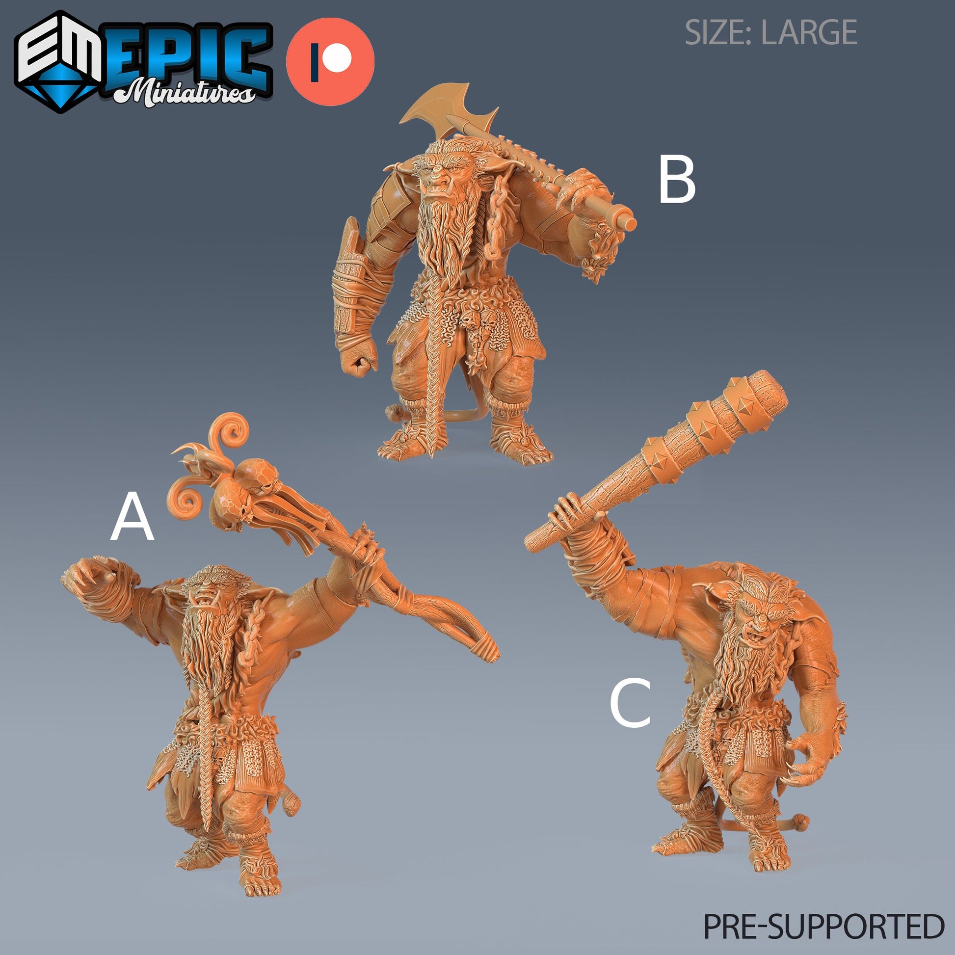 Forest Ogre - Epic Miniatures 