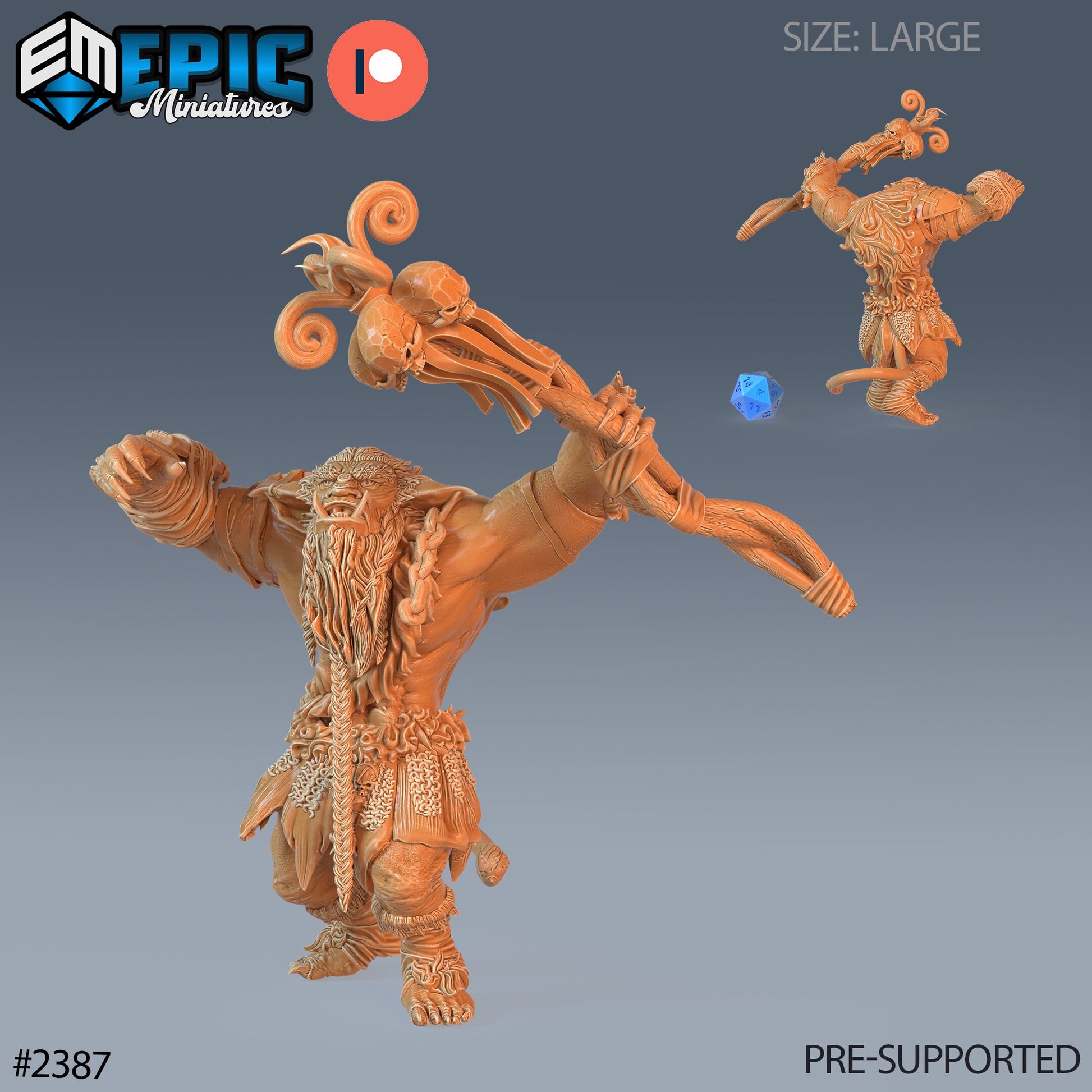 Forest Ogre - Epic Miniatures 
