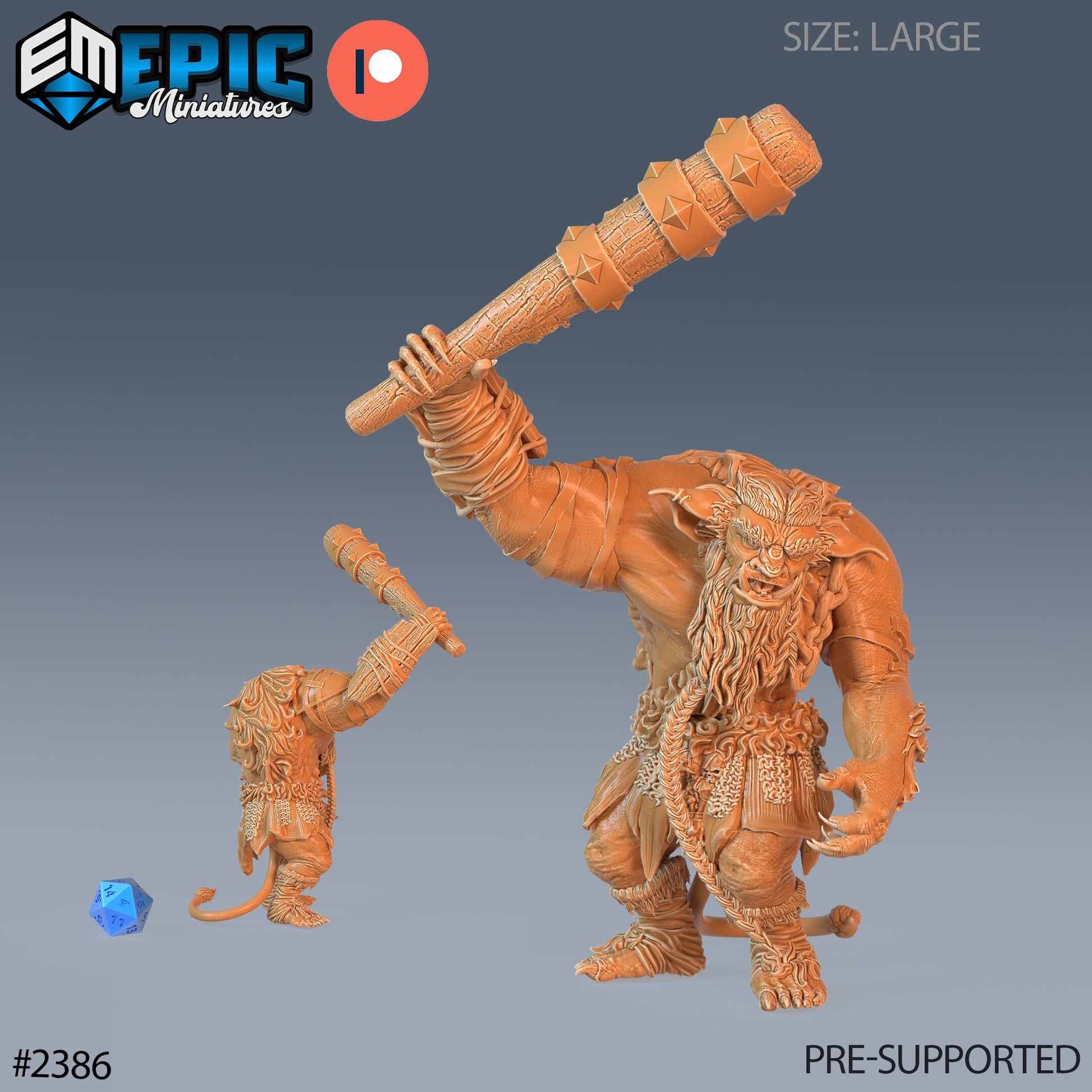 Forest Ogre - Epic Miniatures 