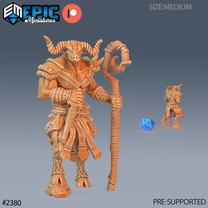 Minotaur Adventurer- Epic Miniatures 