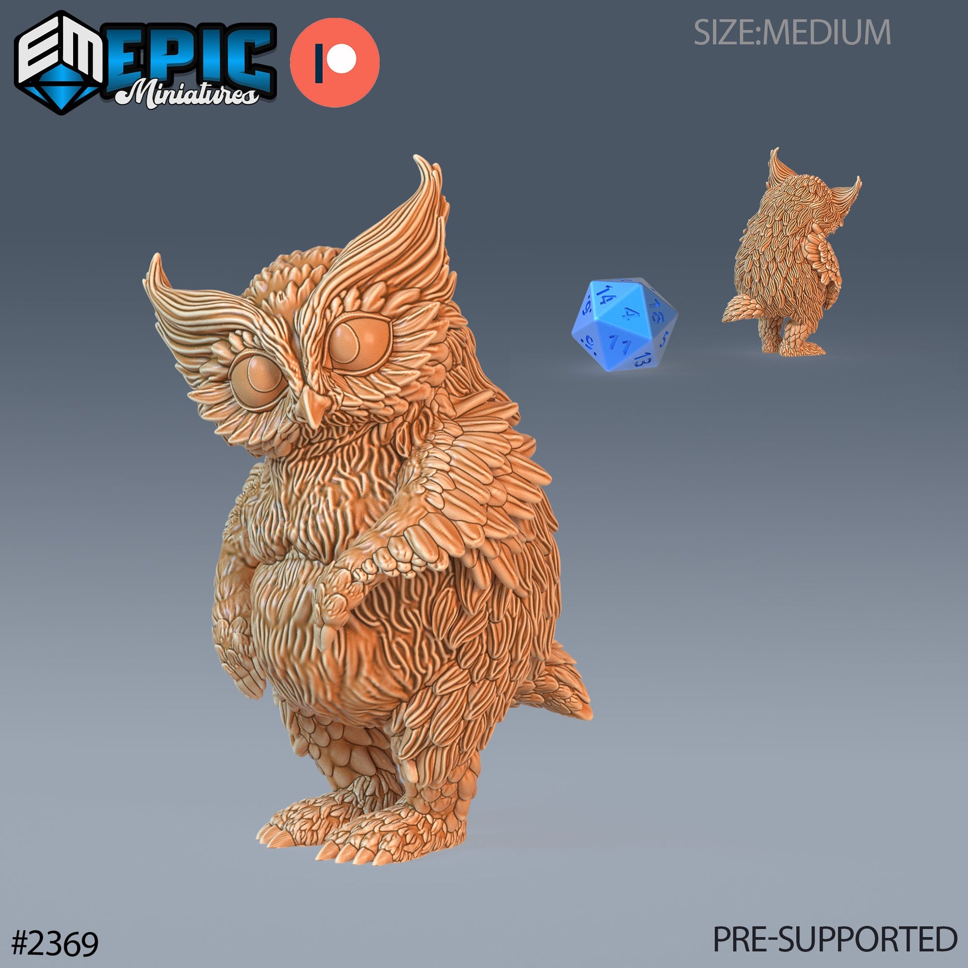 Owlbear Baby - Epic Miniatures 
