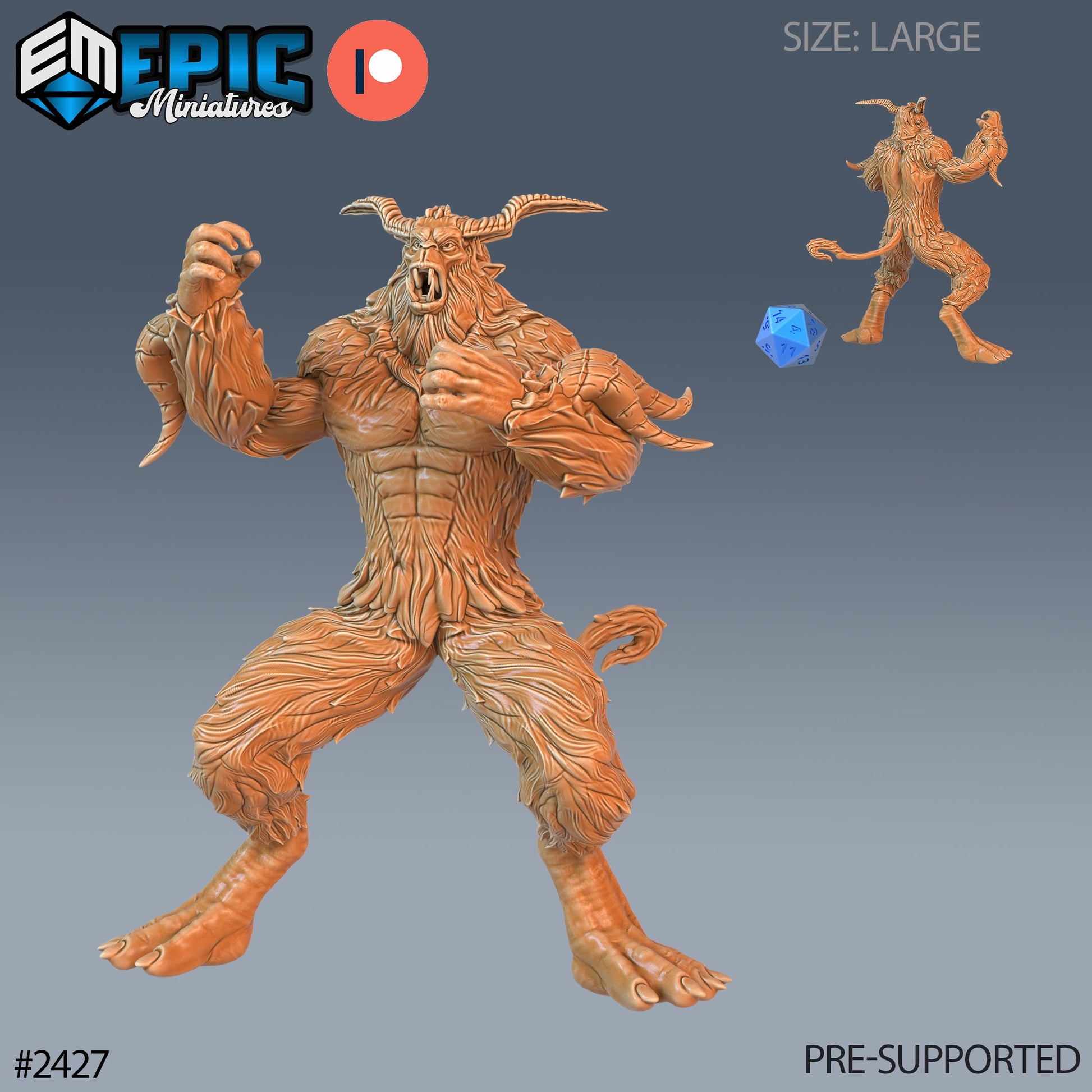 Big Foot Yeti- Epic Miniatures 