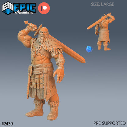 Half Frost Giant- Epic Miniatures 