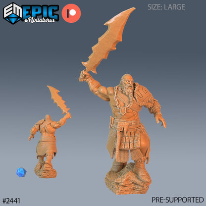 Half Frost Giant- Epic Miniatures 