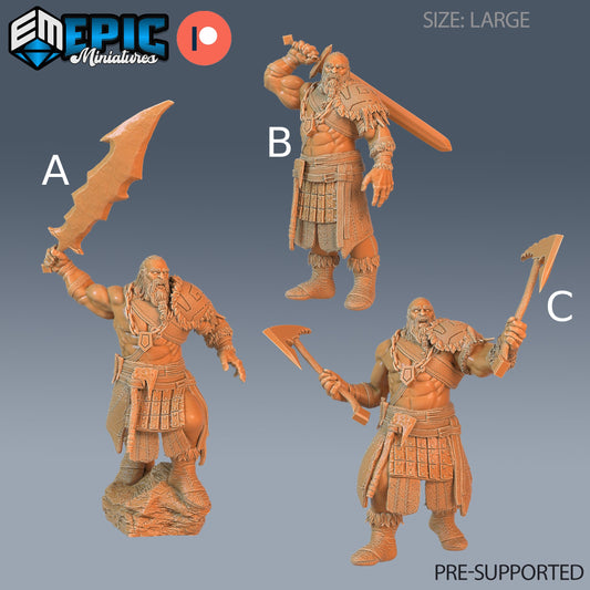 Half Frost Giant- Epic Miniatures 