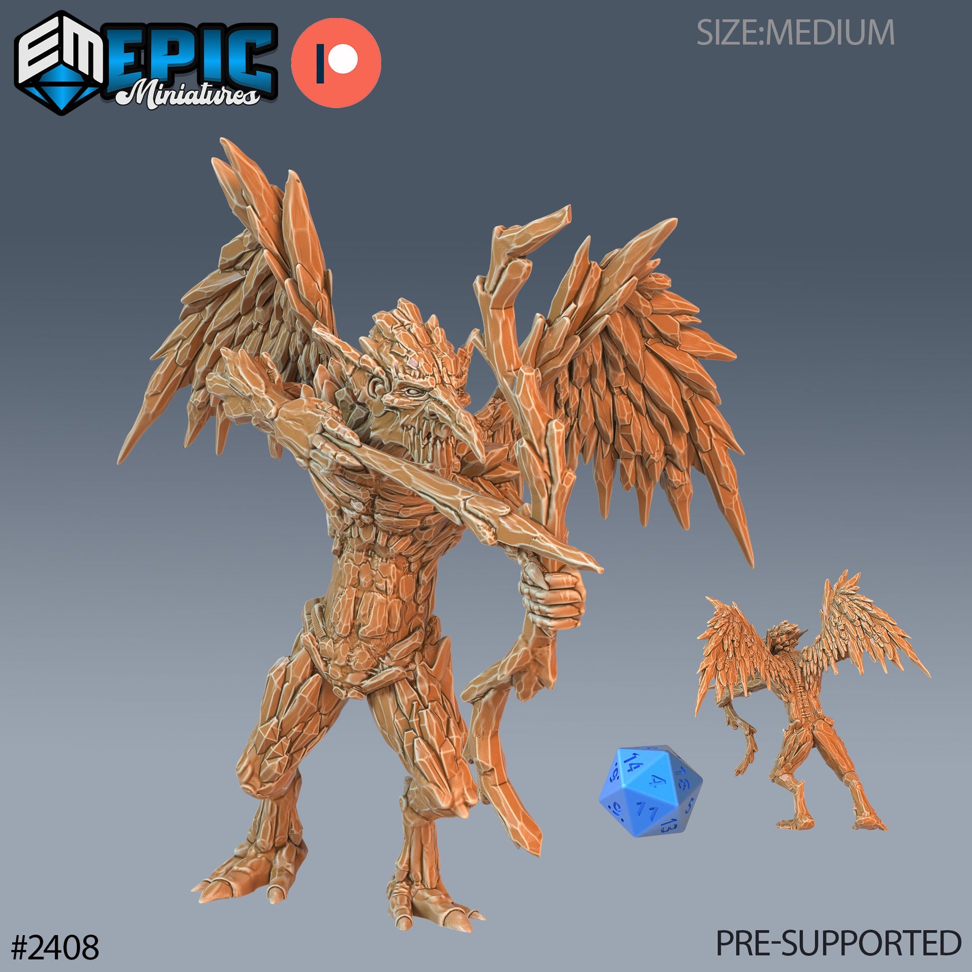 Ice Mephit - Epic Miniatures 