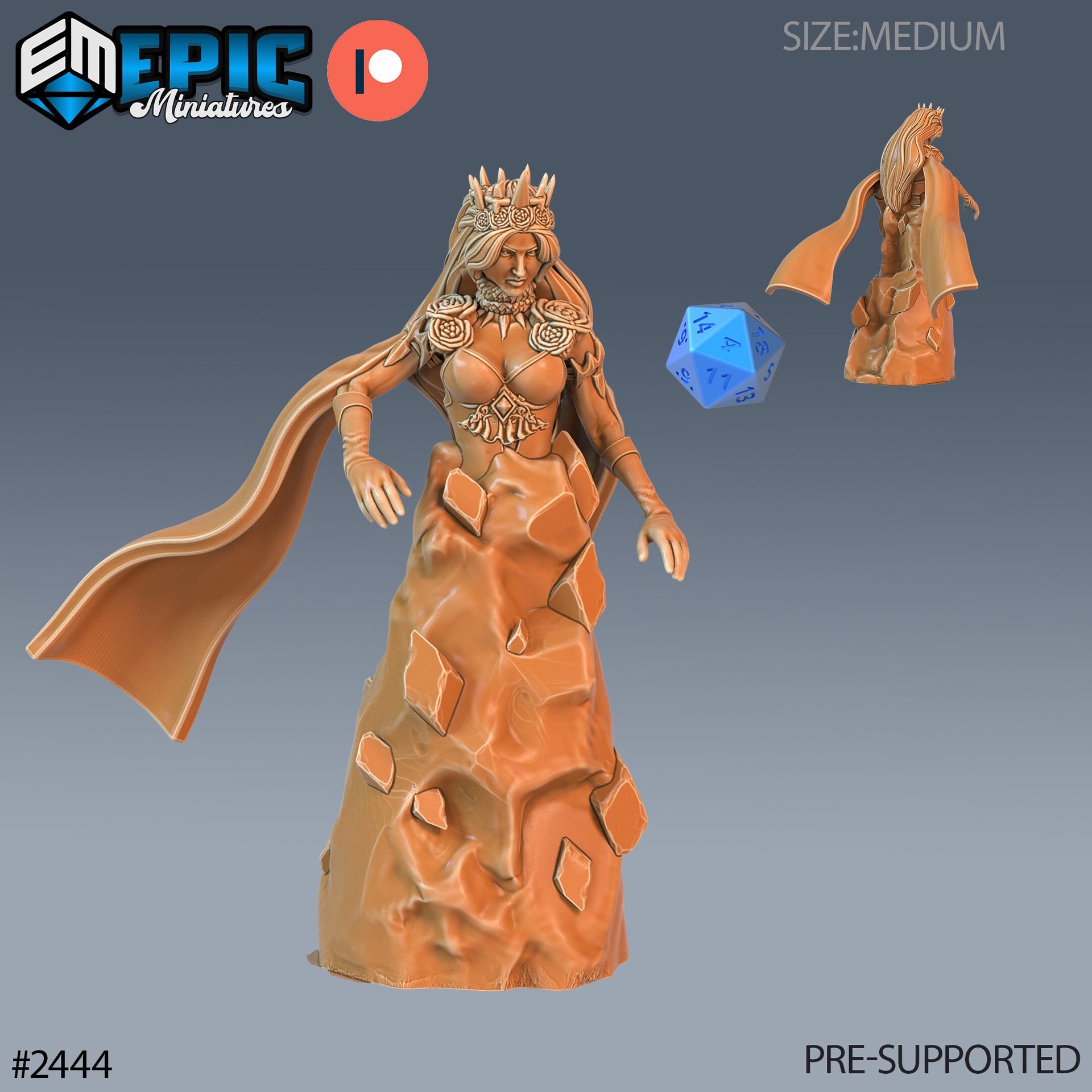 Ice Sorceress - Epic Miniatures 