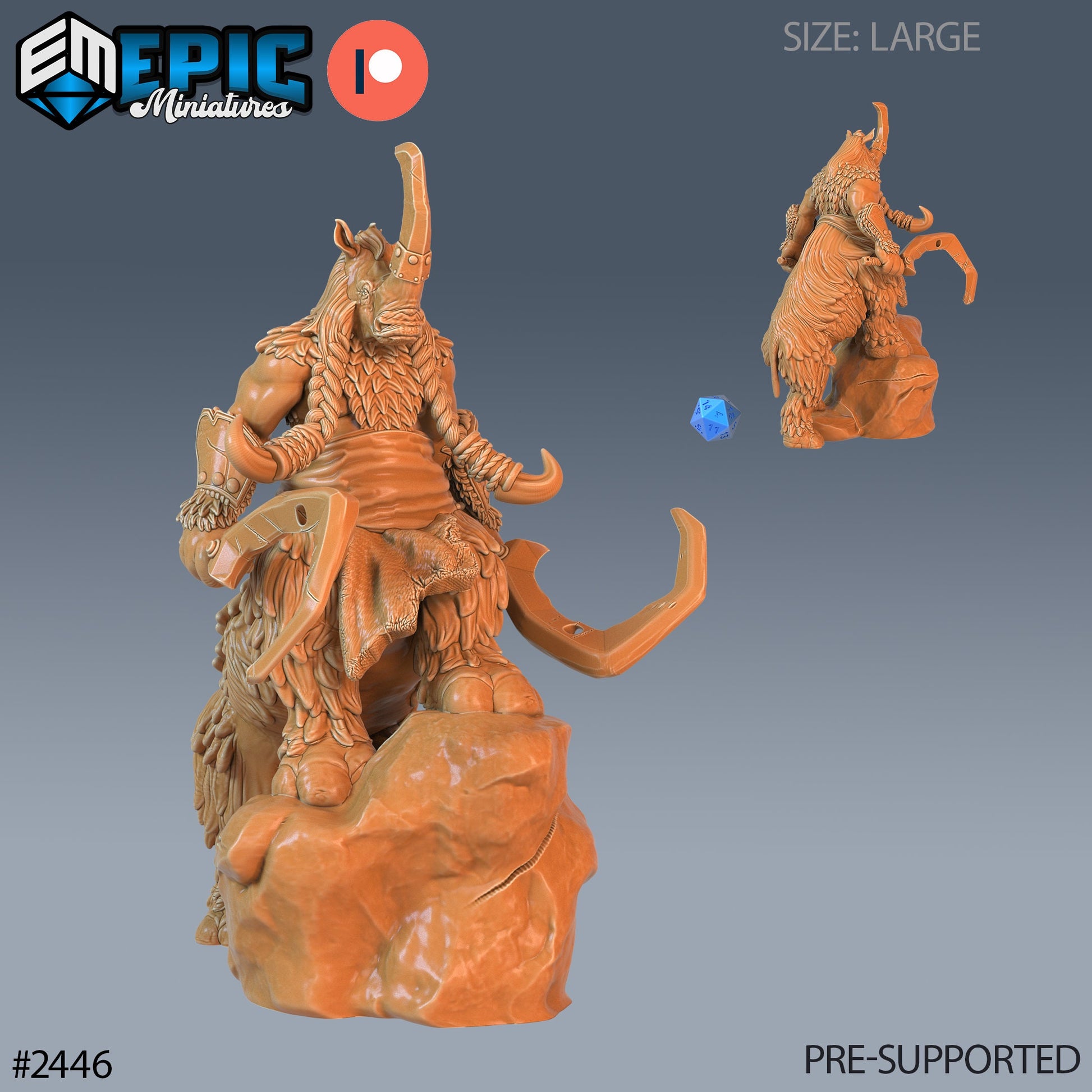 Rhino Centaur - Epic Miniatures 