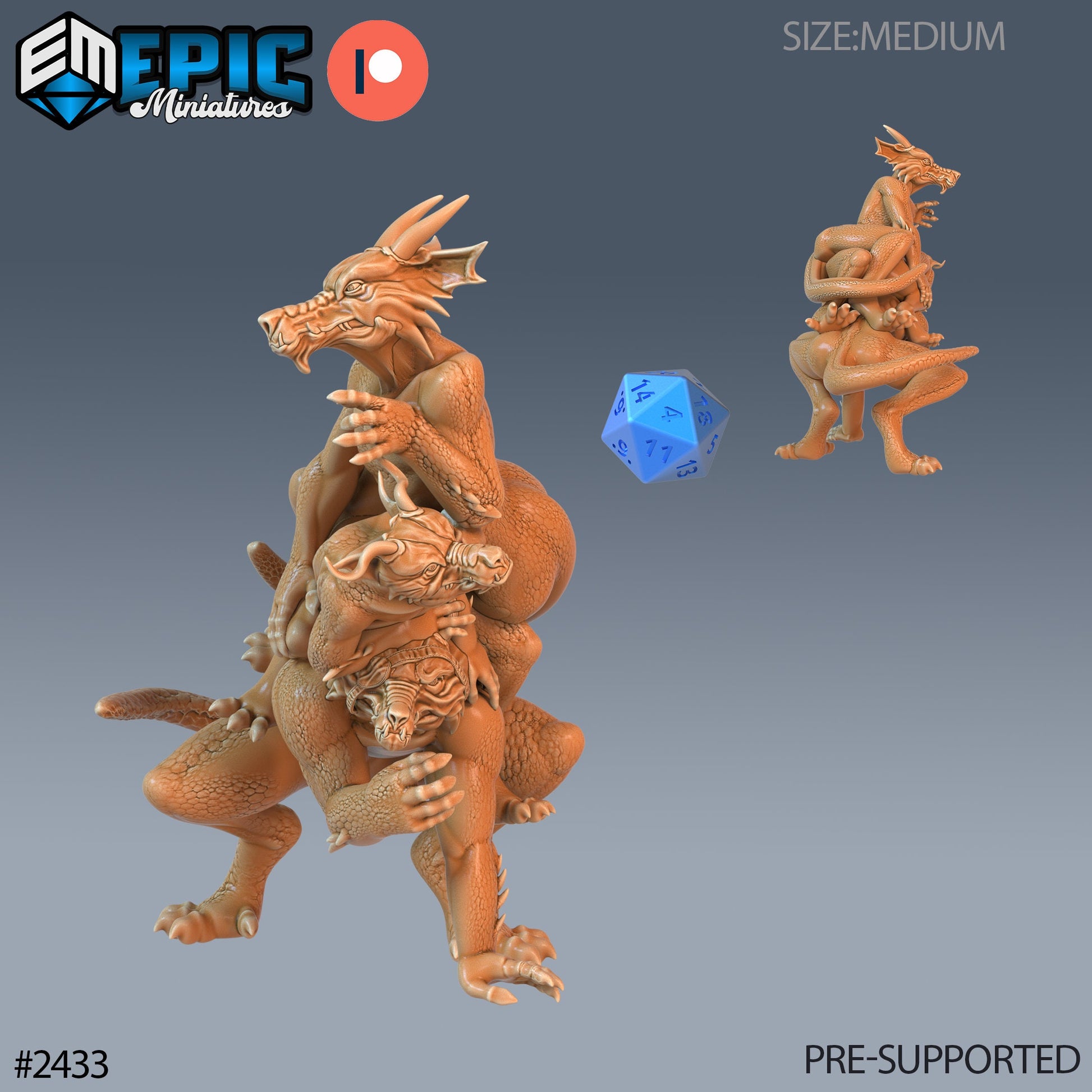 Winter Kobold Spies - Epic Miniatures 