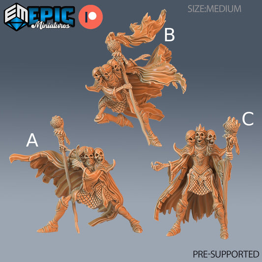 Skeleton Skull King - Epic Miniatures 