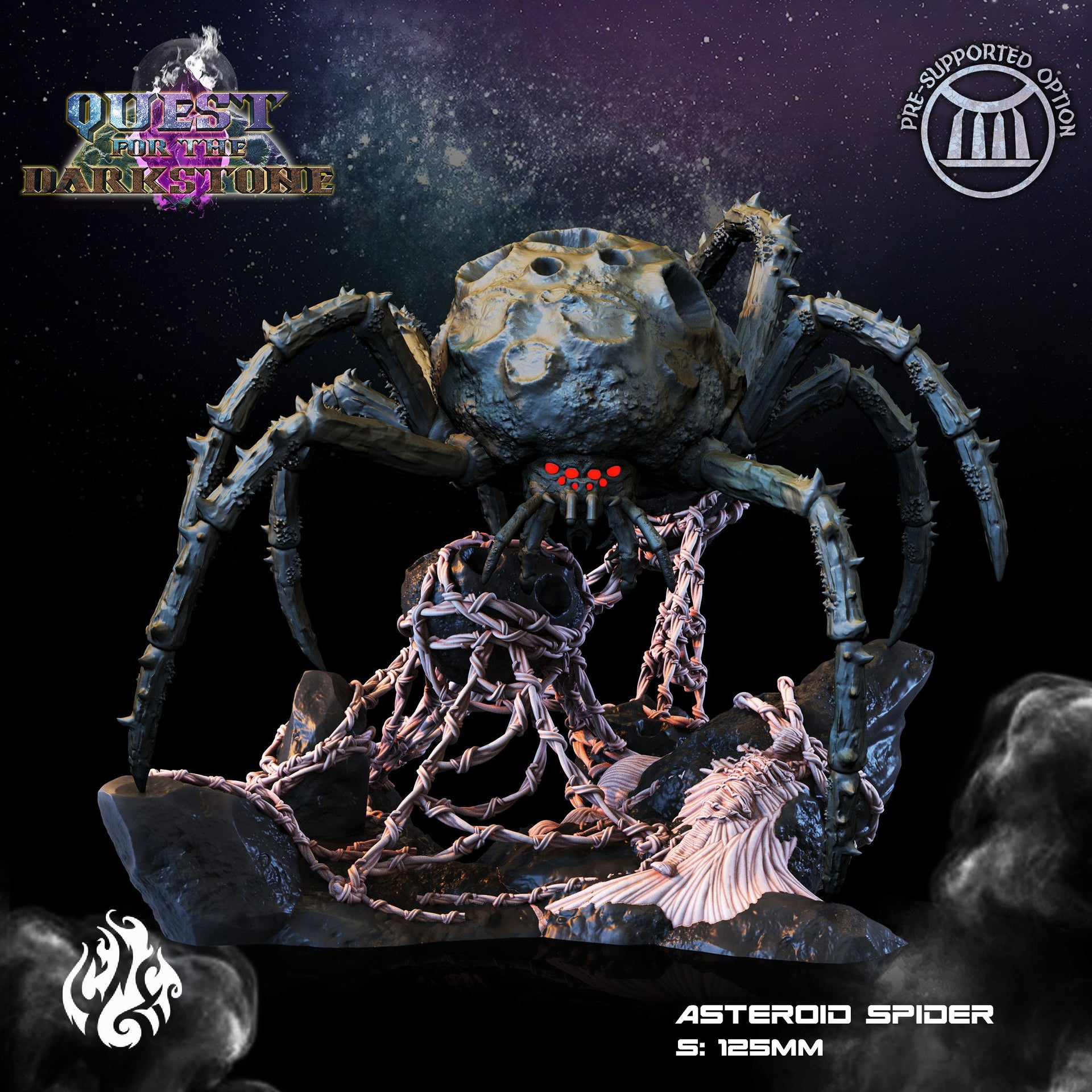 Asteroid Spider - Crippled God Foundry - Quest for The DarkStone 