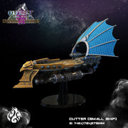 Cutter,  Small Space Ship - Crippled God Foundry - Quest for The DarkStone 