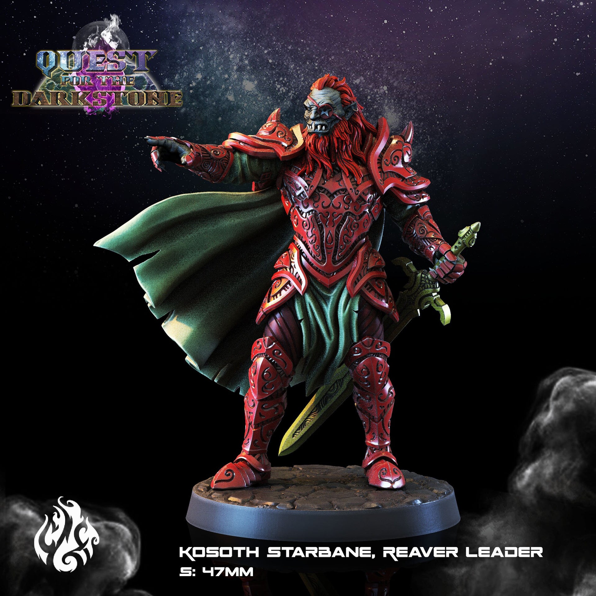Kosoth Starbane, Reaver Leader - Crippled God Foundry - Quest for The DarkStone 