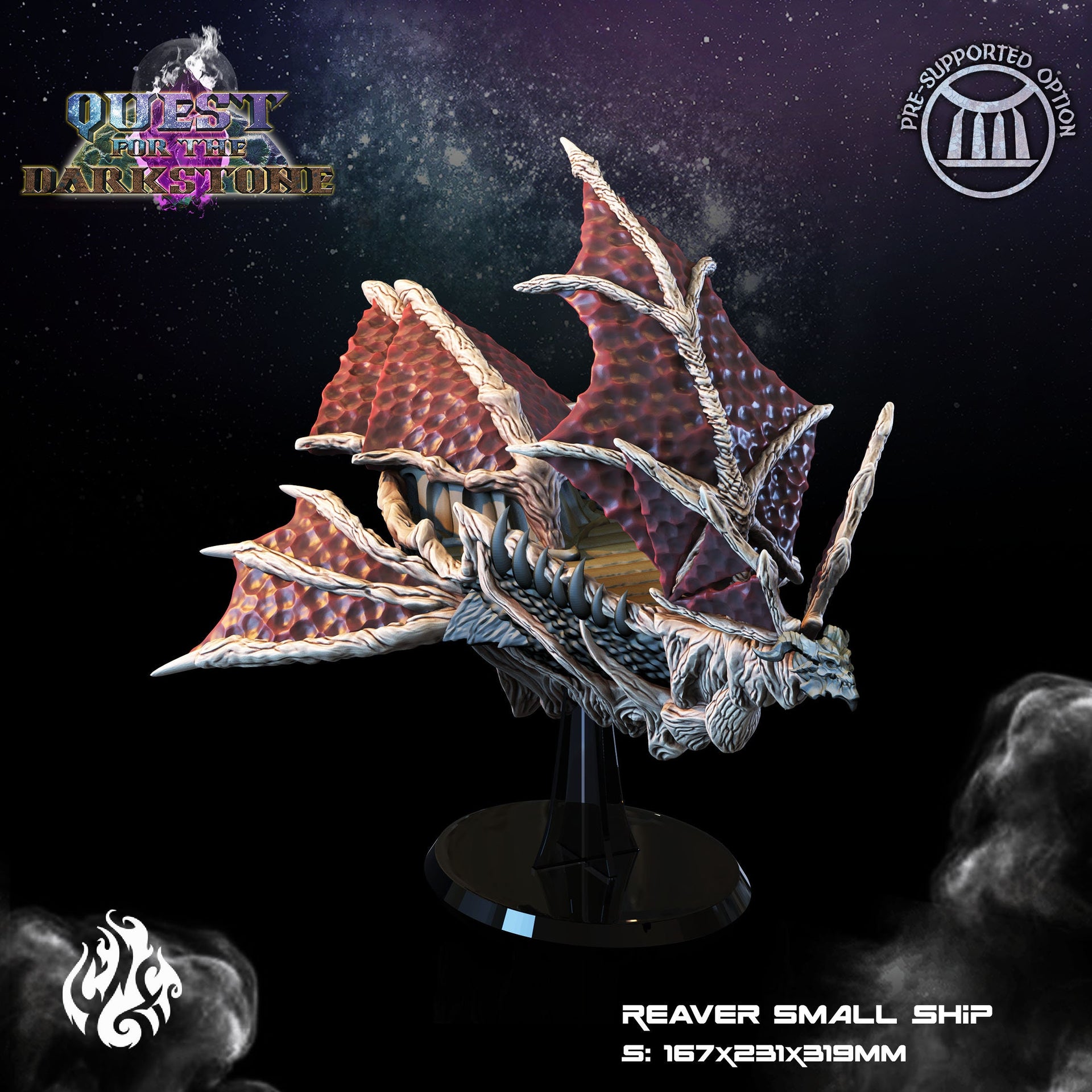 Reaver,  Small Space Ship - Crippled God Foundry - Quest for The DarkStone 