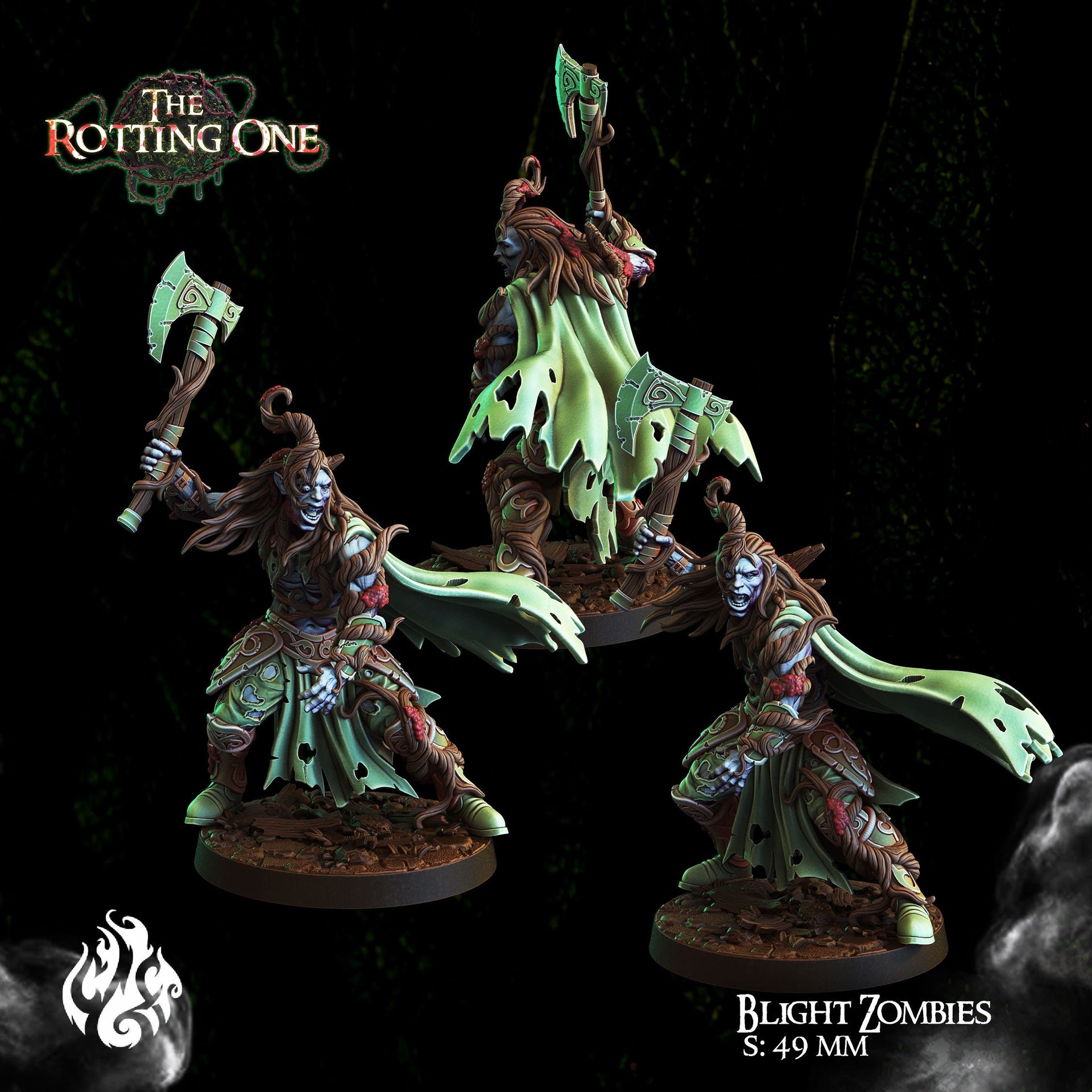 Blight Zombies - Crippled God Foundry - The Rotting One 