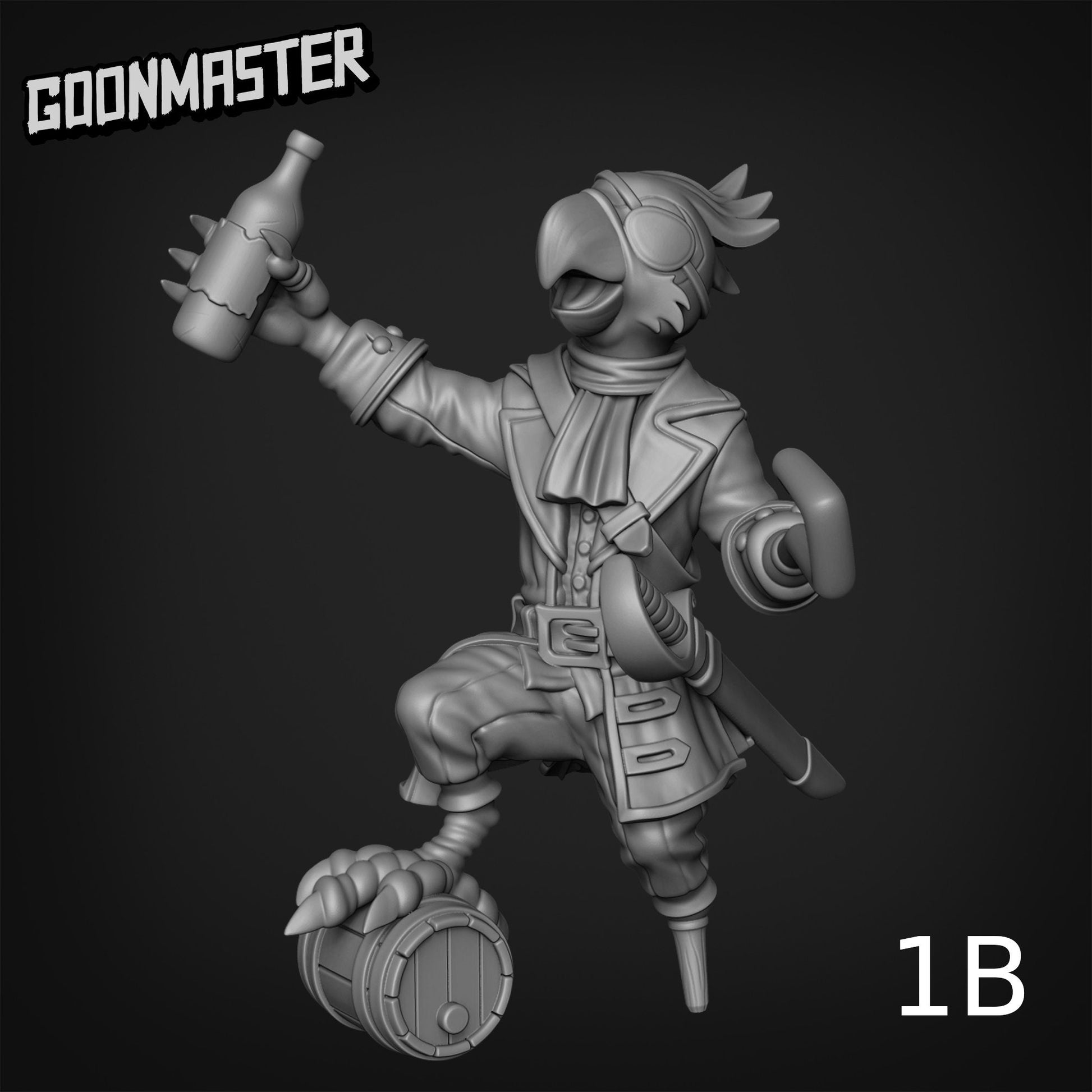 Male Parrot Pirate - Goonmaster 