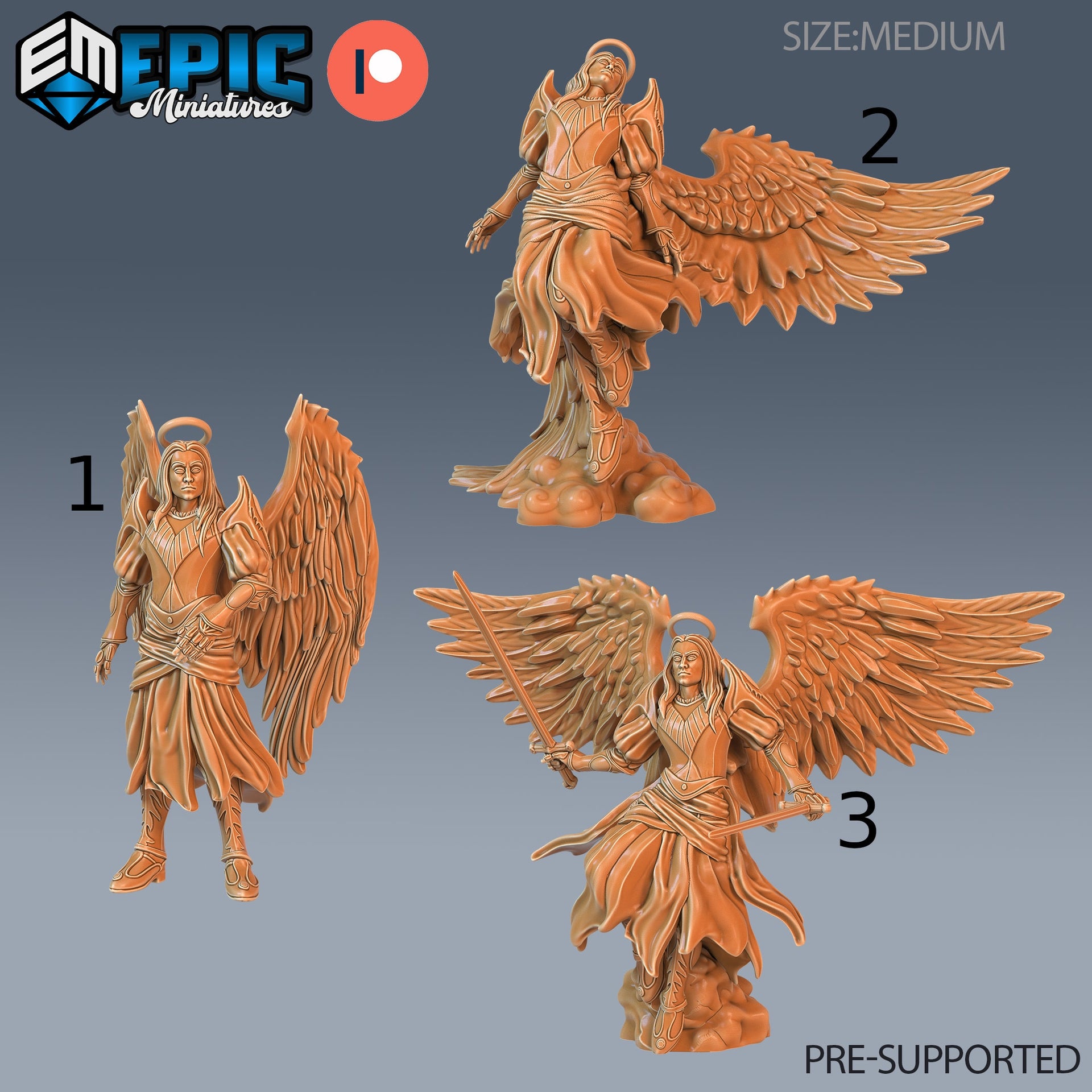 Angel Male - Epic Miniatures 
