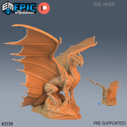 Copper Dragon - Epic Miniatures 