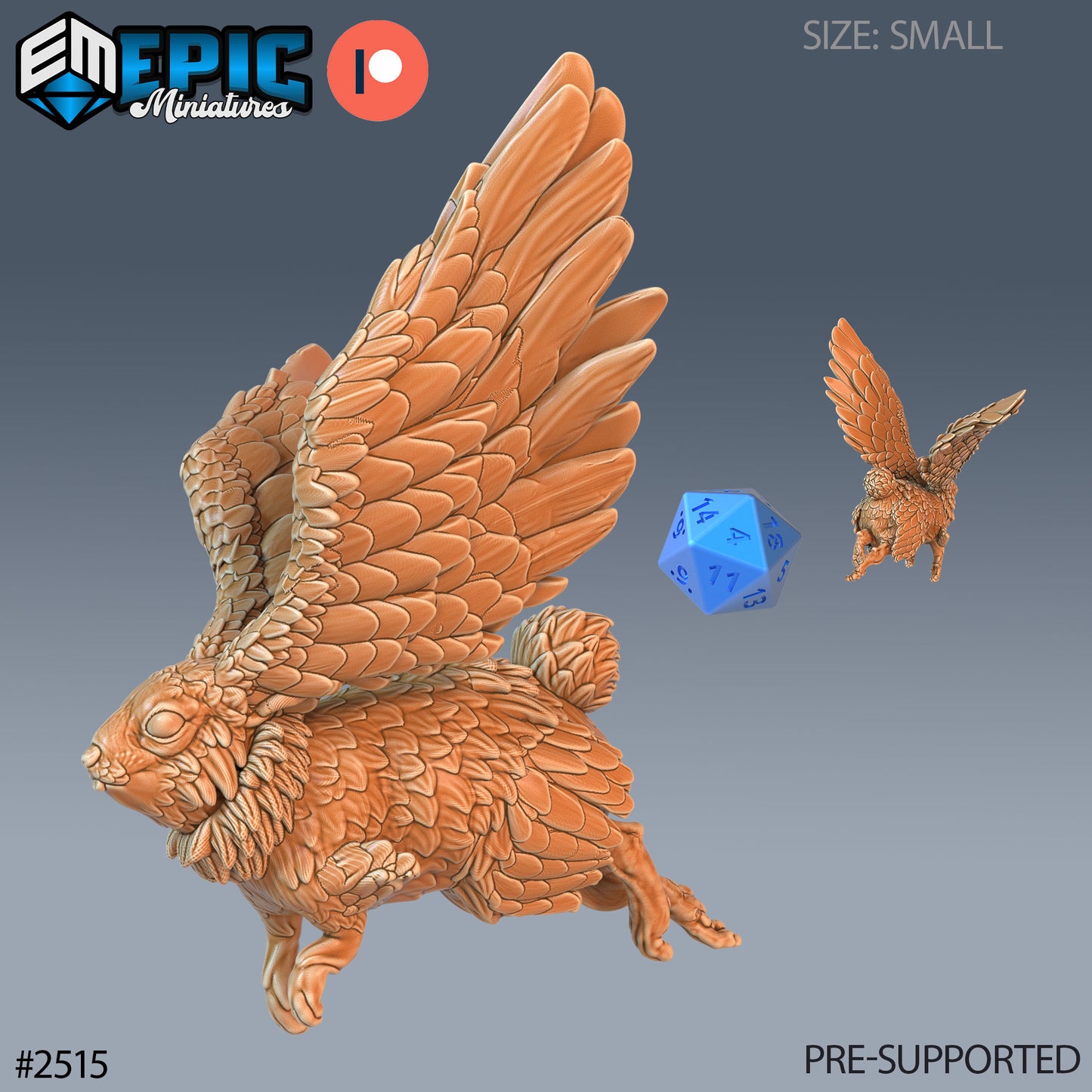 Flying Rabbit - Epic Miniatures 