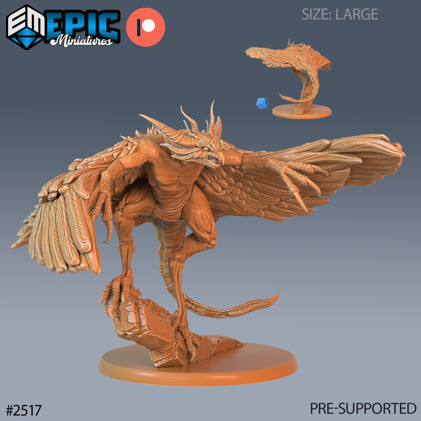 Harpy Beast - Epic Miniatures 