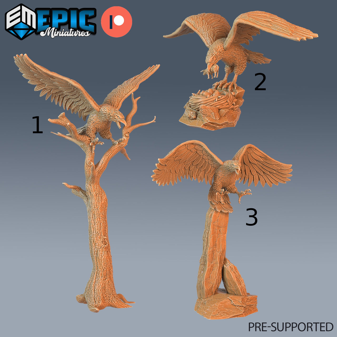 Owl Harpy - Epic Miniatures
