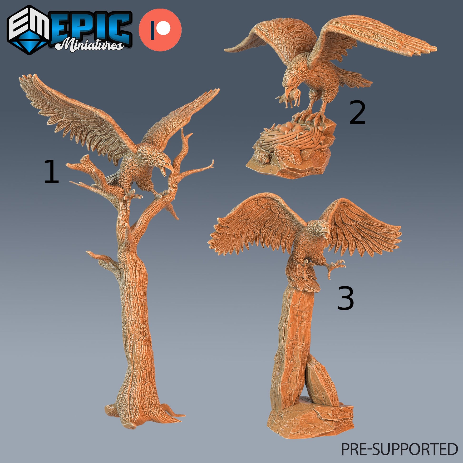 Owl Harpy - Epic Miniatures 