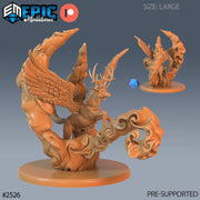 Winged Deer - Epic Miniatures 