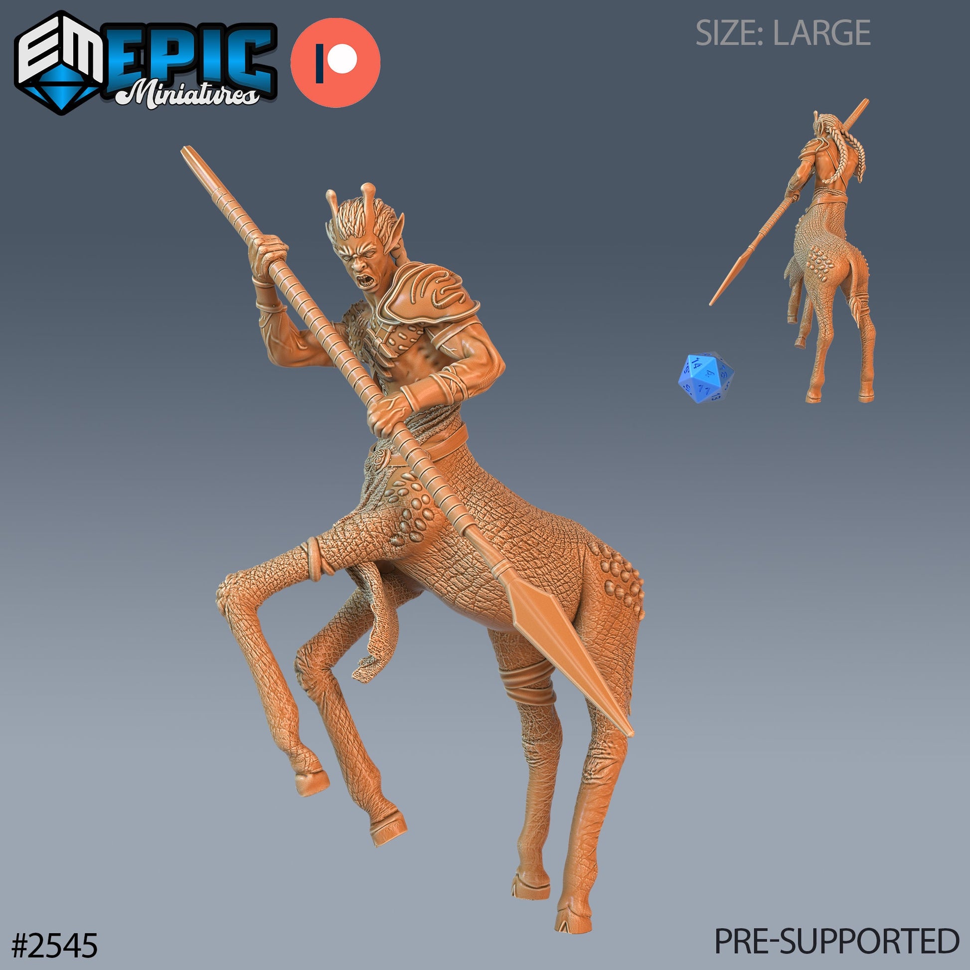 Giraffe Centaur - Epic Miniatures 