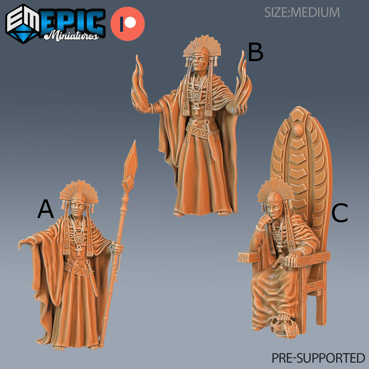 Shaman Chief - Epic Miniatures 