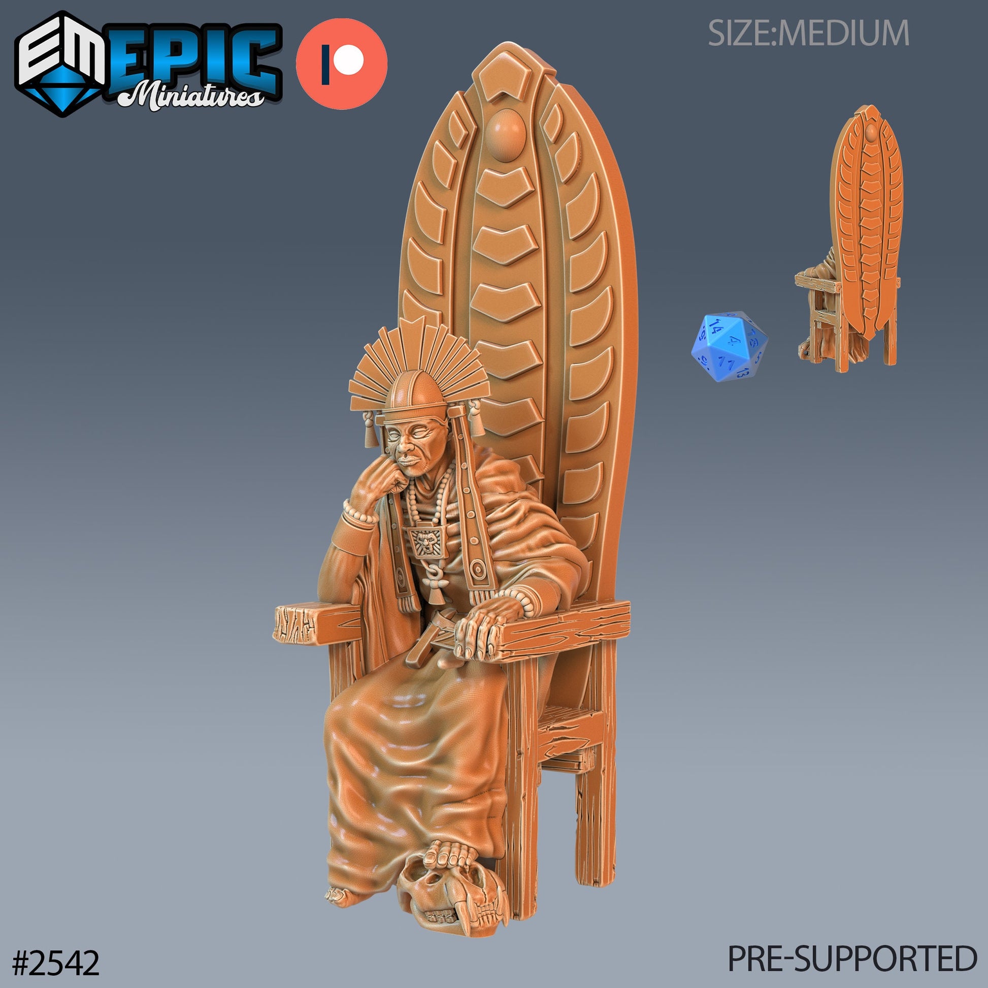 Shaman Chief - Epic Miniatures 
