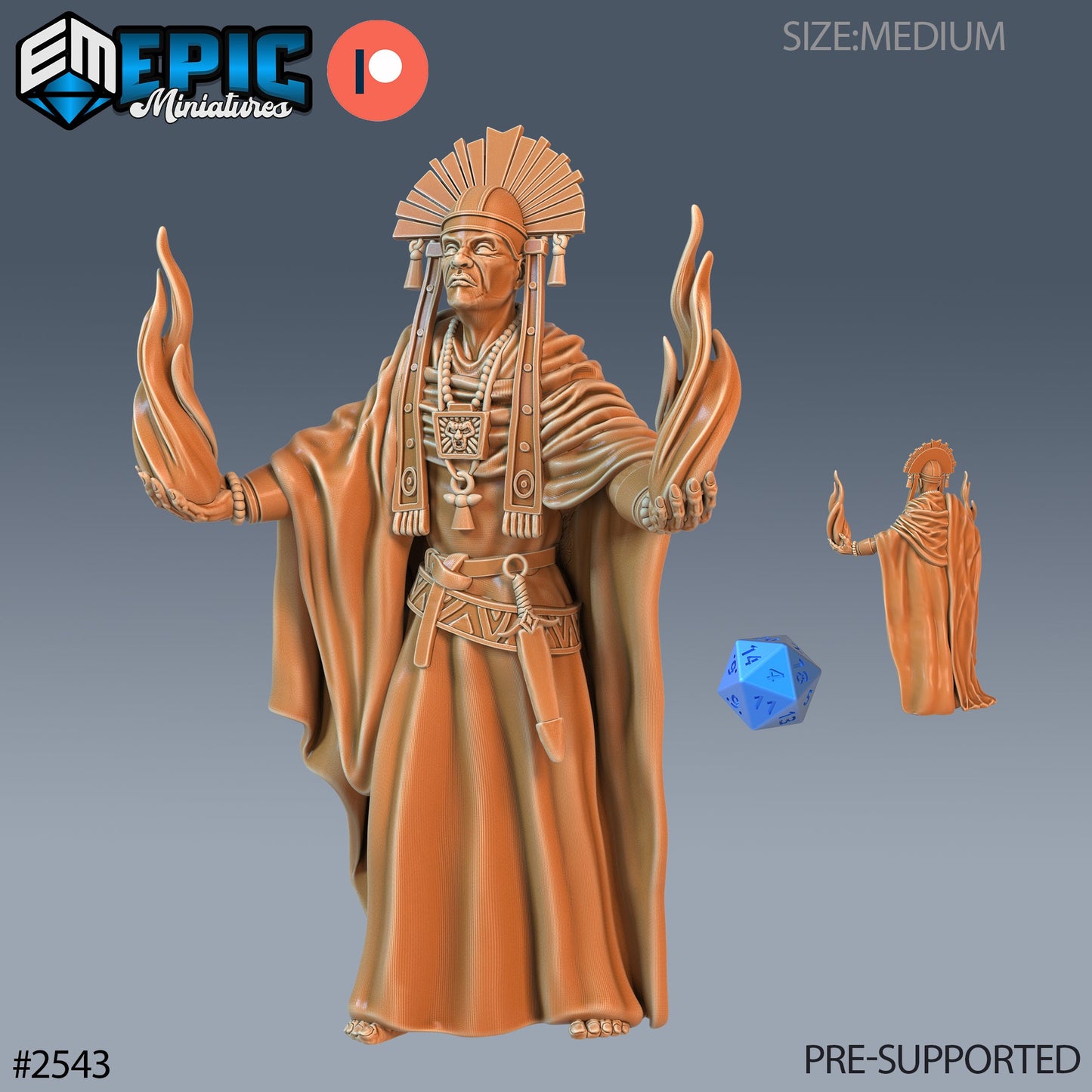 Shaman Chief - Epic Miniatures 