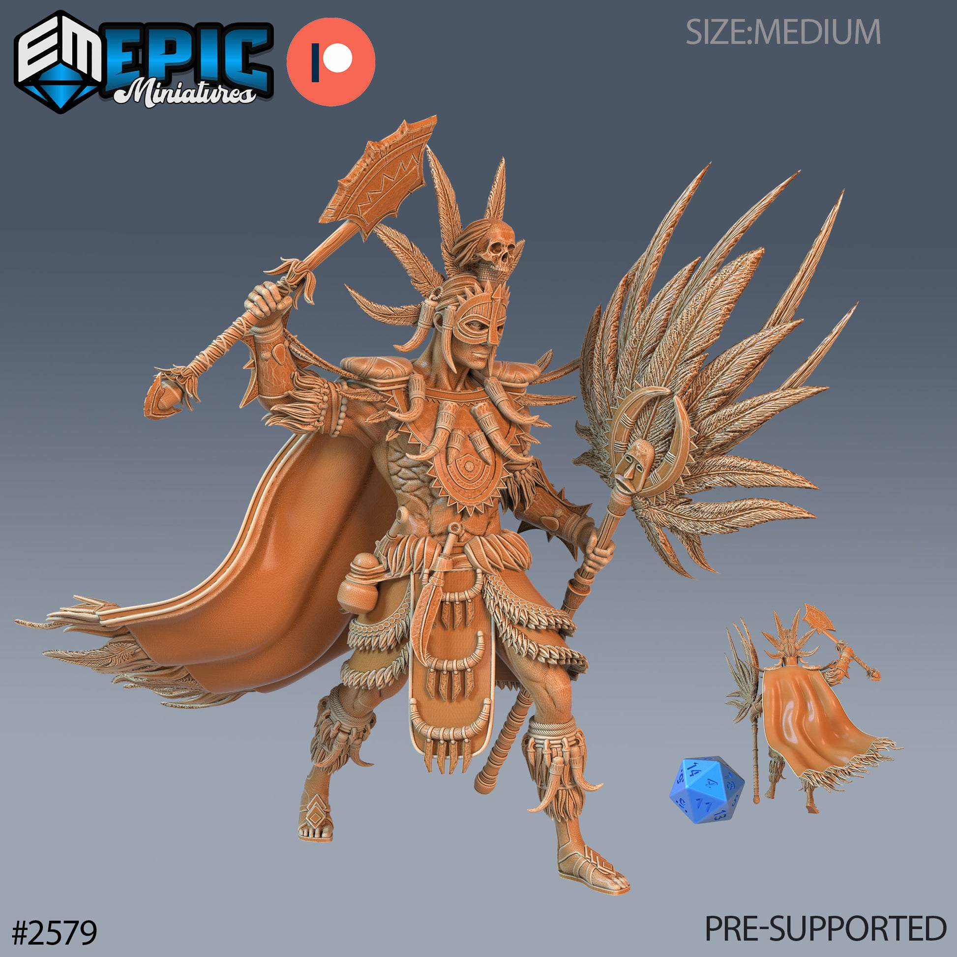 Voodoo Priest - Epic Miniatures 