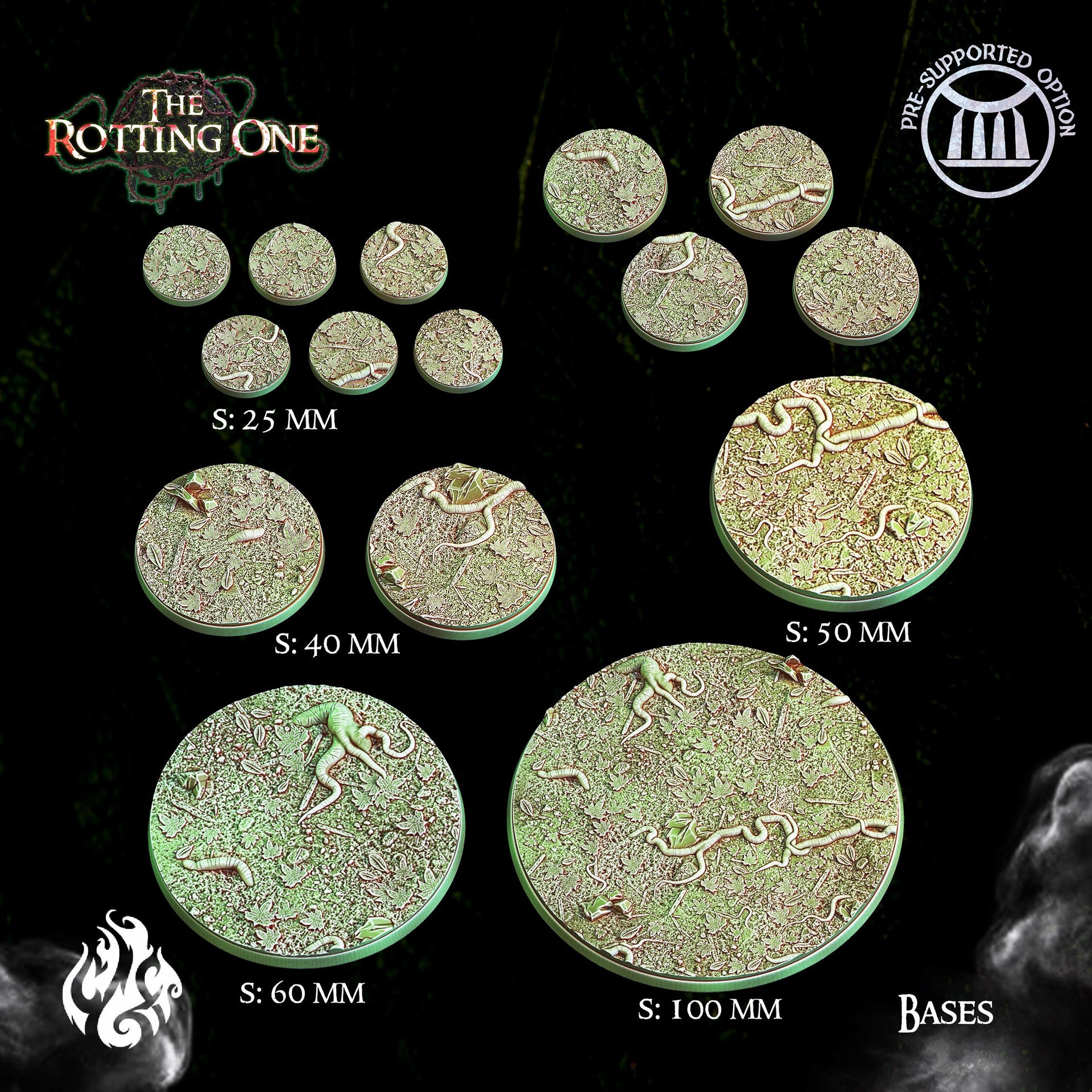 Rotting Forest Bases - Crippled God Foundry- The Rotteng One 
