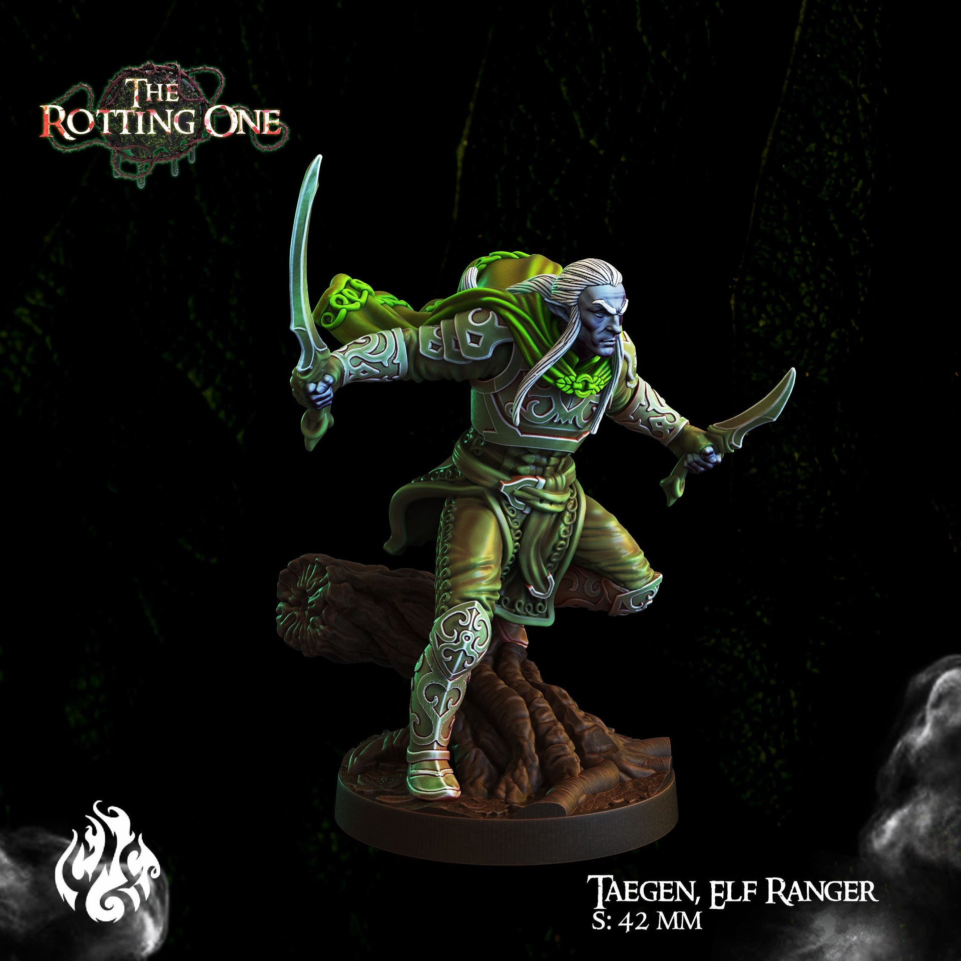 Taegen, Elf Ranger - Crippled God Foundry - The Rotting One 