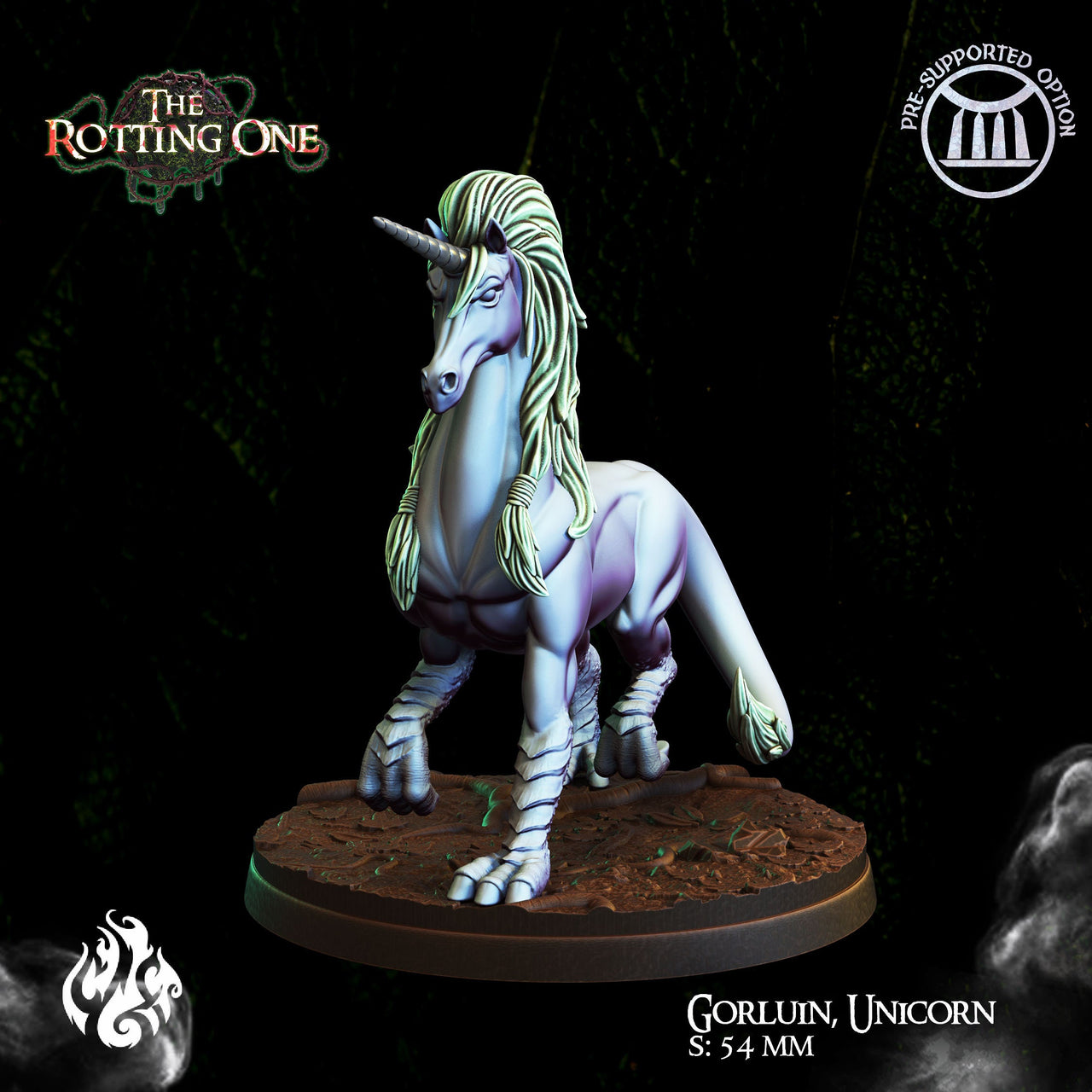 Gorluin, Unicorn - Crippled God Foundry - The Rotting One 