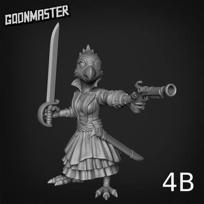 Female Parrot Pirate - Goonmaster 
