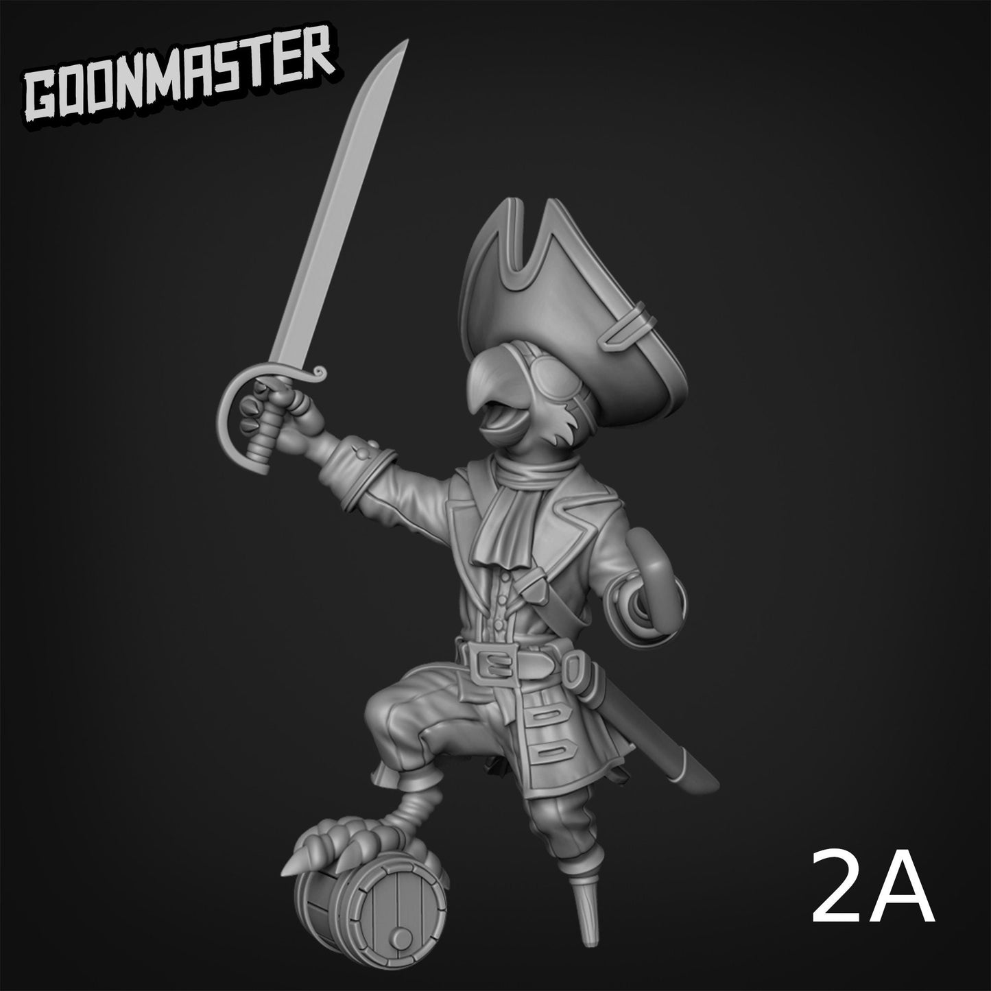 Male Parrot Pirate - Goonmaster 
