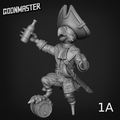 Male Parrot Pirate - Goonmaster 