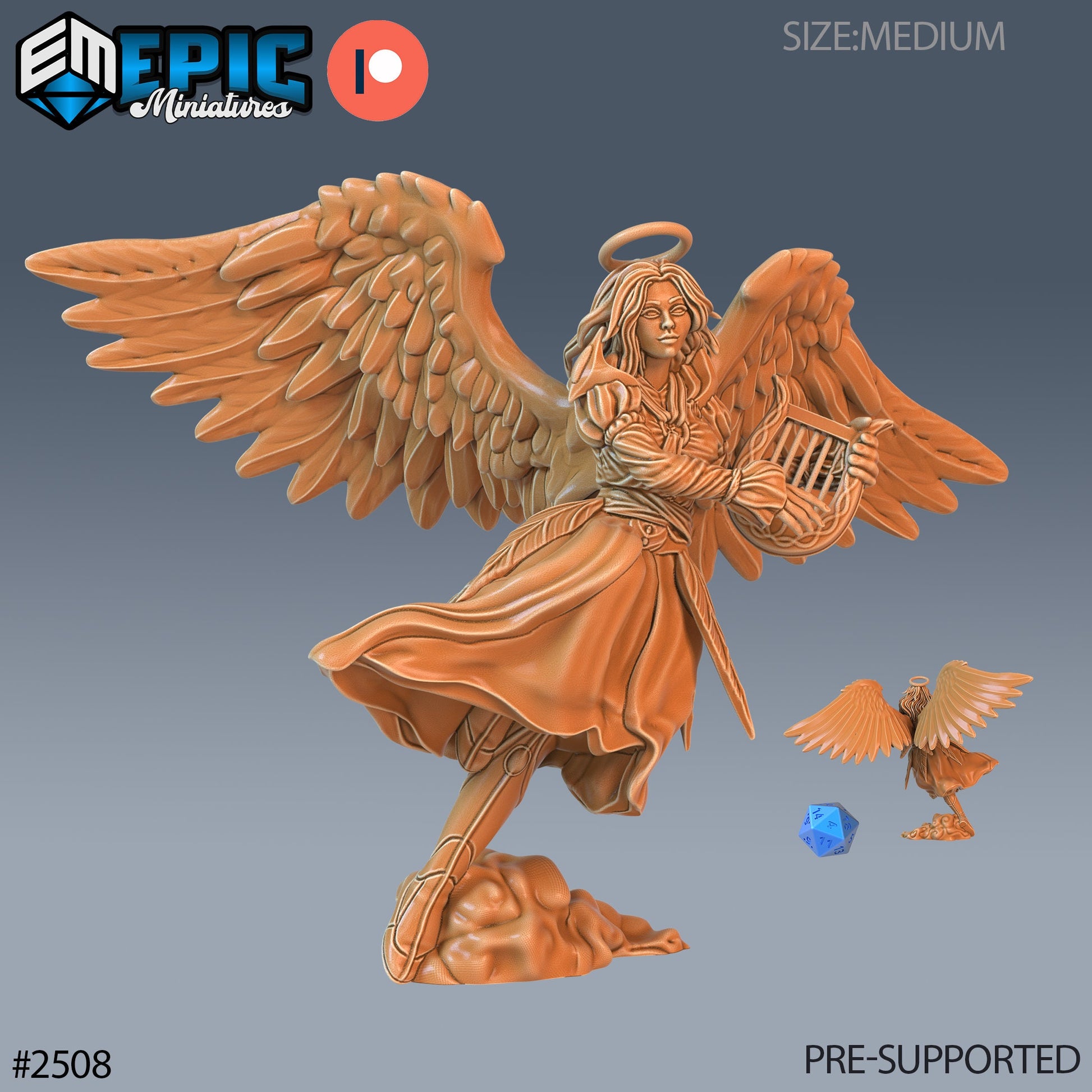 Angel Female - Epic Miniatures 