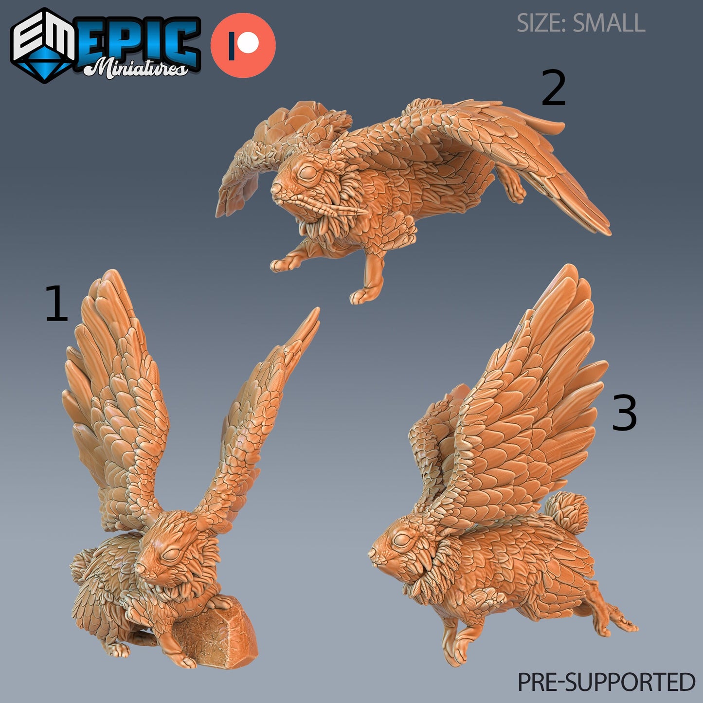 Flying Rabbit - Epic Miniatures 