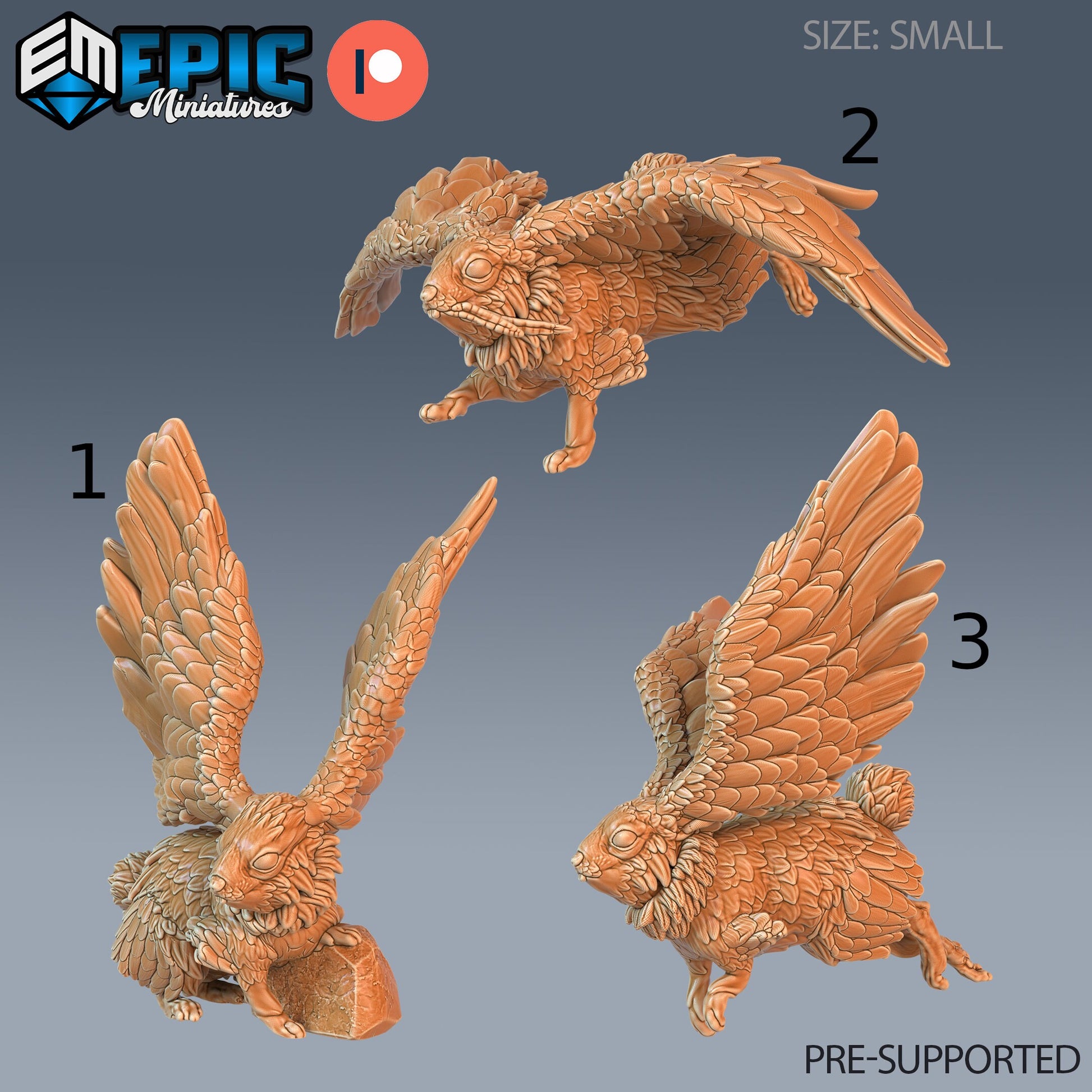 Flying Rabbit - Epic Miniatures 